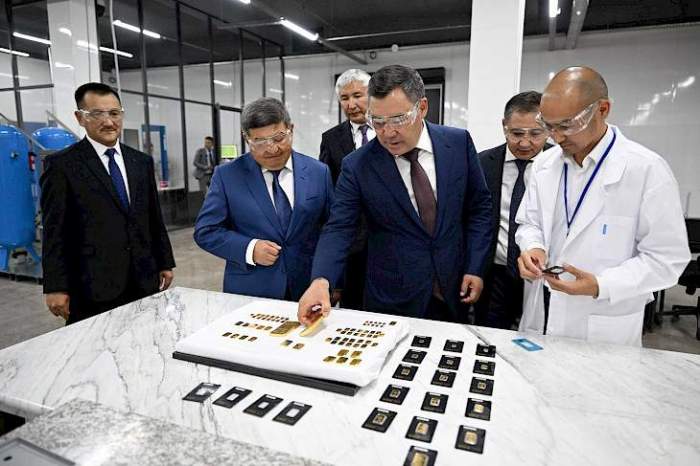 Kyrgyzstan launches its first gold bullion production plant 