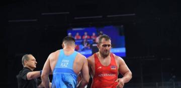 Azerbaijani Greco-Roman wrestler heads to semi-finals at Paris Olympic Games