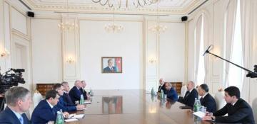 President Ilham Aliyev received Secretary of Russian Federation Security Council 
