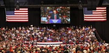 Trump sticks to tale of scary helicopter ride, despite denials 