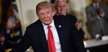 Trump sets goal to create U.S. military Space Force by 2020