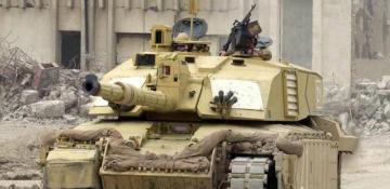 British Challenger 2 tanks thought to have been used inside Russia by Ukrainian troops 