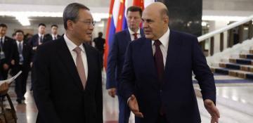  What did China and Russia discuss behind closed doors?  