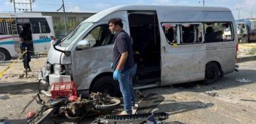 Two children killed as gunmen attack school van in Pakistan 