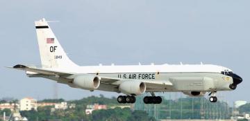 US deploys reconnaissance plane to Europe to monitor Russian activities