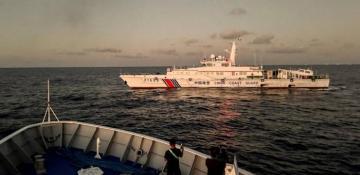China accuses Philippine vessel of brushing against its ship in South China Sea 
