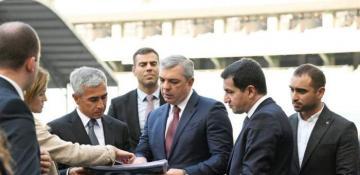 COP29 Organizing Committee Chairman visits Baku Olympic Stadium 