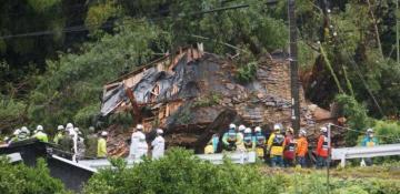 Typhoon Shanshan leaves three dead as it batters Japan