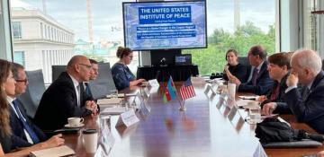 Azerbaijan’s presidential representative engages in talks on Baku-Yerevan peace process in US 