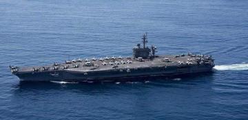 US defense chief orders two carrier strike groups to remain in Middle East 