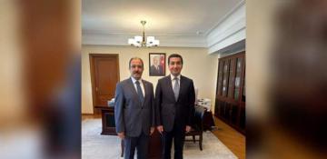 Assistant to Azerbaijani President received Turkish Ambassador 