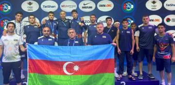 Azerbaijani wrestling team places third at World Championships 