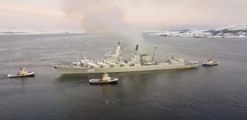 Group of Russia’s Northern Fleet ships holds drills in Barents Sea 