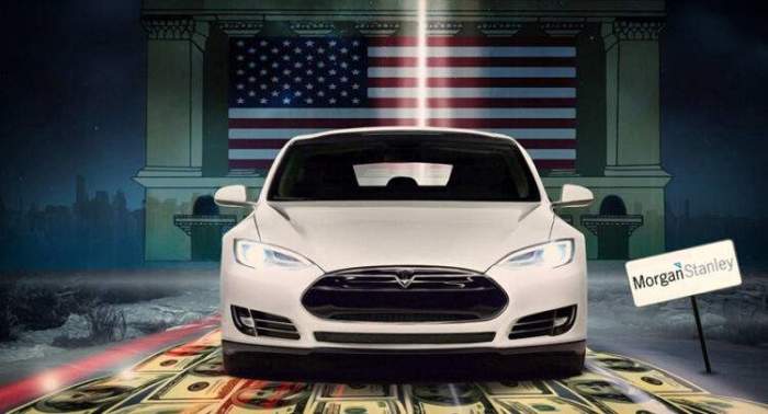 Morgan Stanley cuts its position in Tesla stock