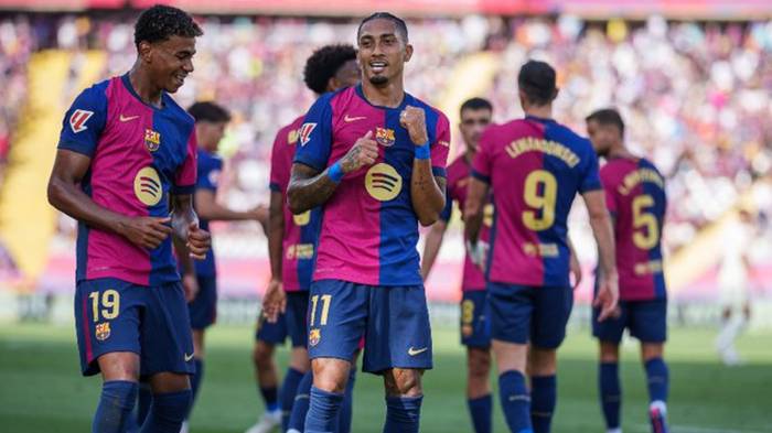 Barcelona crush Real Valladolid 7-0 to maintain perfect LaLiga start 
