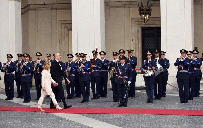News about - President Aliyev meets with Italian PM Giorgia Meloni in Rome 