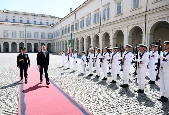 News about - Ilham Aliyev had working lunch with Italian President in Rome 