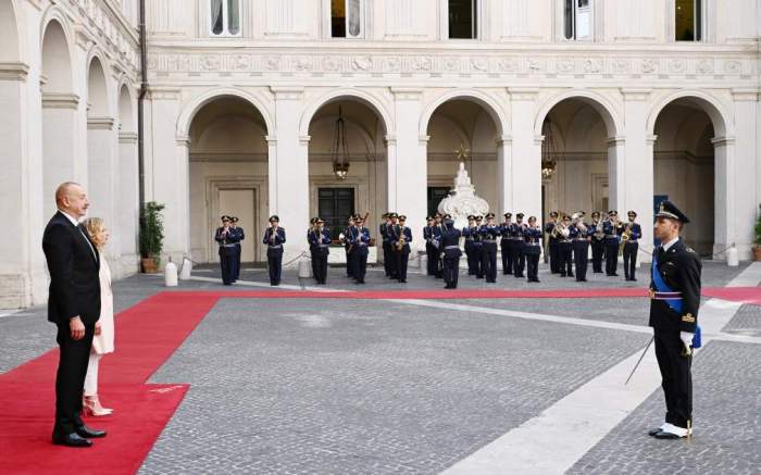News about - President Aliyev meets with Italian PM Giorgia Meloni in Rome 