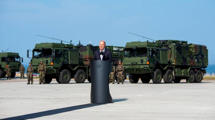 Germany puts first Iris-T air-defense system into service
