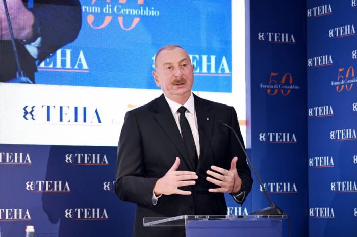  Key points from Aliyev's speech at Cernobbio: Focus on energy, peace, and sovereignty 