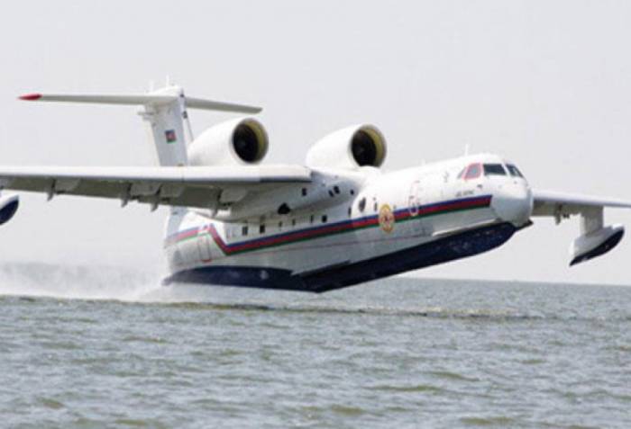 Azerbaijan’s amphibious aircraft continue firefighting operations in Türkiye -  VIDEO 
