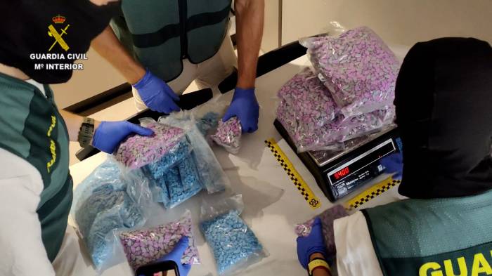 Spanish police seize over 1 million ecstasy pills 