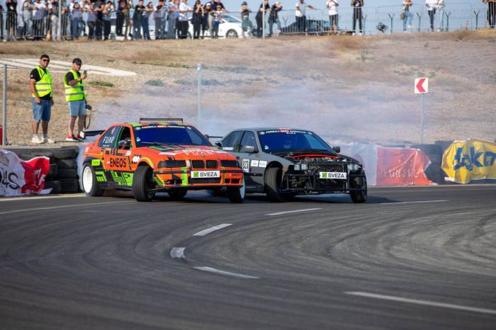 Formula Drift Azerbaijan competition held in Baku