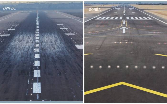 Heydar Aliyev Int’l Airport unveils renovated runway 