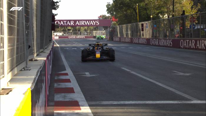 Second practice for Azerbaijan Grand Prix commences in Baku 