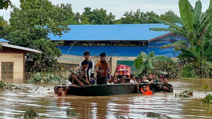 Severe flooding hits Myanmar following Typhoon Yagi