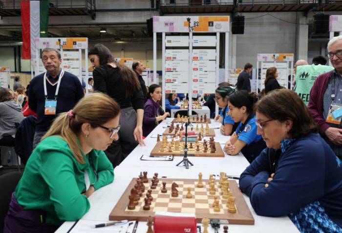 Azerbaijani chess teams continue successful run at FIDE Olympiad