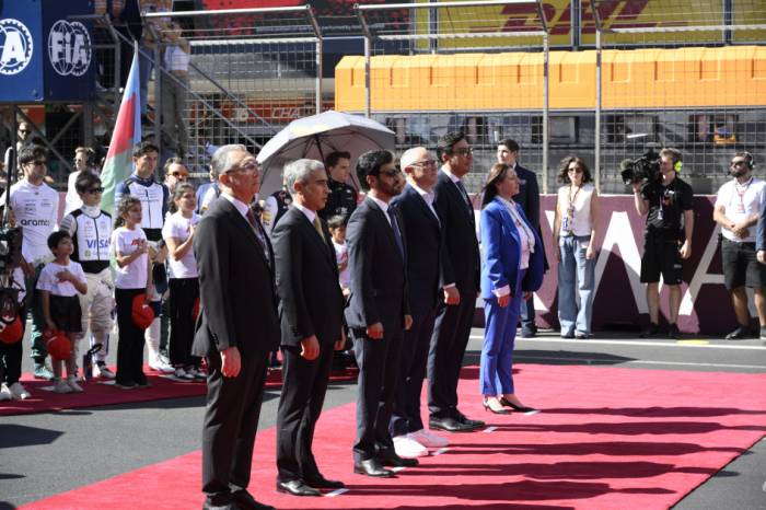 Baku hosts opening ceremony of Formula 1 Azerbaijan Grand Prix 2024