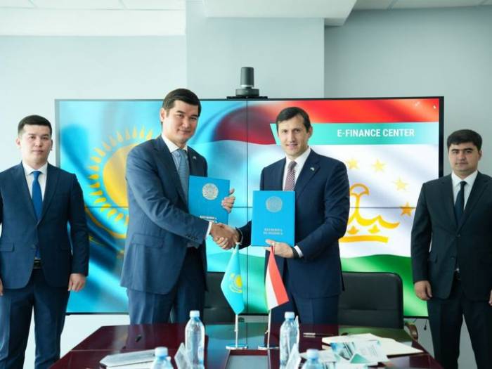 Tajikistan and Kazakhstan ink financial cooperation agreement 