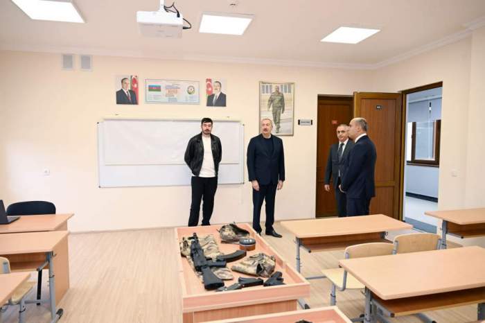News about - President Aliyev reviews renovation work in several facilities in Khankendi