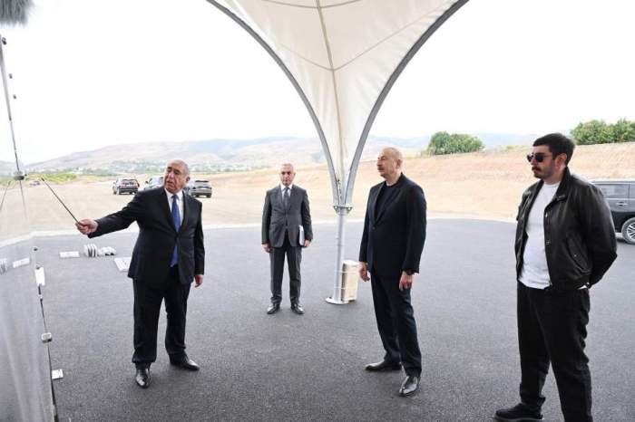 News about - President Aliyev reviews renovation work in several facilities in Khankendi
