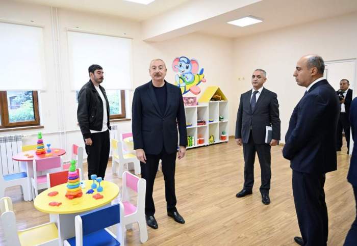 News about - President Aliyev reviews renovation work in several facilities in Khankendi