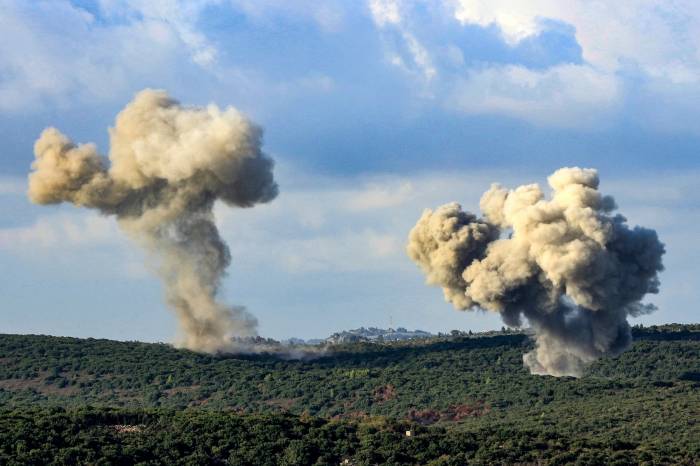 Israeli military strikes over 150 Hezbollah targets this morning 