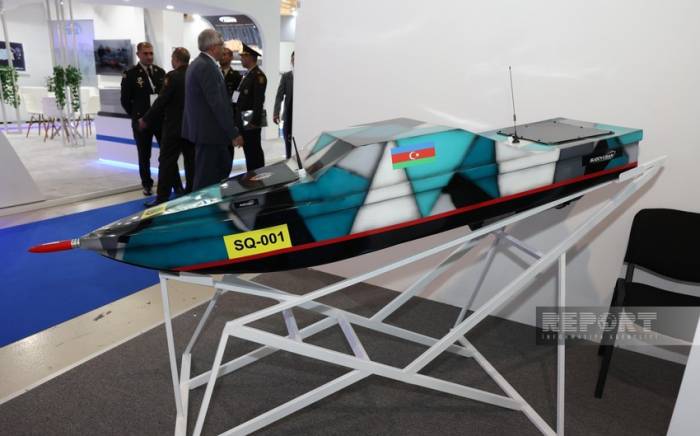 Azerbaijan unveils water-operable drones at ADEX exhibition