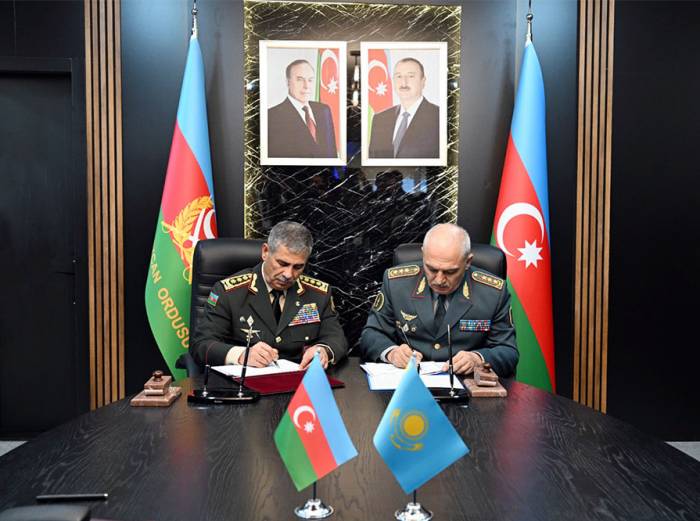 News about - Azerbaijan, Kazakhstan ink 2025 military cooperation plan