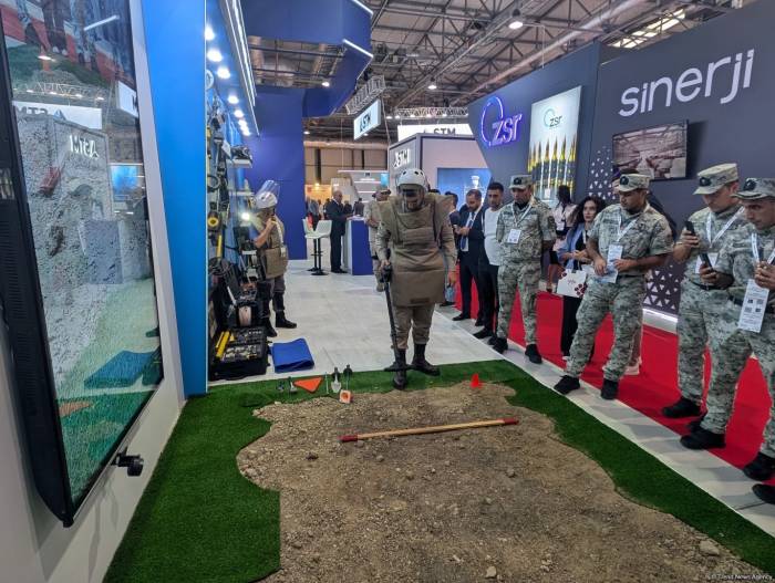 Azerbaijan's ANAMA showcases subsurface metal detection system at ADEX-2024 