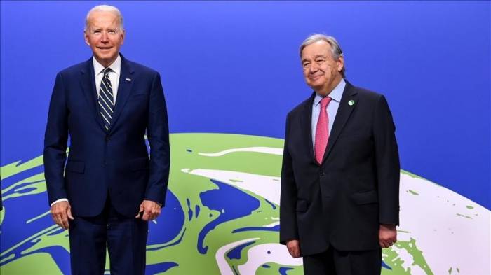 Biden and UN Chief discuss joint efforts to address global challenges 