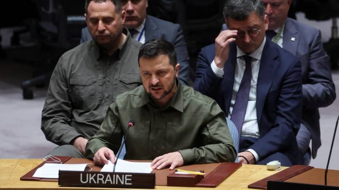 Iran and North Korea acting as accomplices in Ukraine conflict, says Zelenskyy 