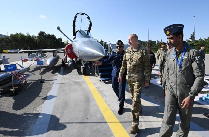 News about - JF-17C multirole aircraft presented to Azerbaijani president 