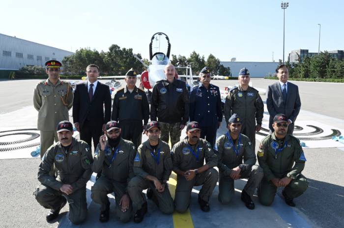 News about - JF-17C multirole aircraft presented to Azerbaijani president 
