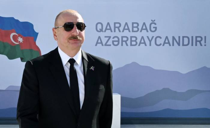 News about - President Ilham Aliyev visits Victory Park
