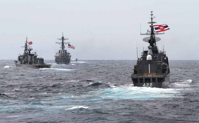US and Asia-Pacific nations conduct joint exercises in South China Sea 
