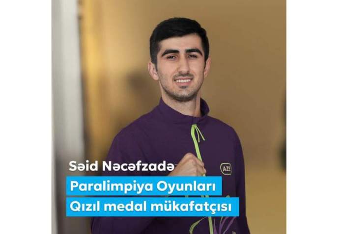 News about - First VP Mehriban Aliyeva congratulates athlete Said Najafzade on Paralympic victory -  PHOTO 