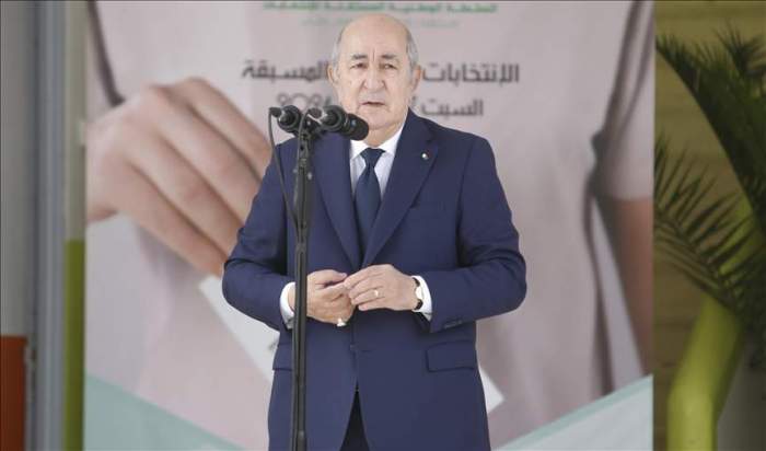 Algeria's President Tebboune elected for second term
