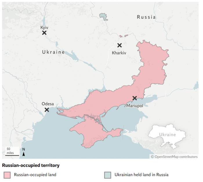 News about - Russia-Ukraine war update: Kremlin claims progress in Donetsk as frontlines shift