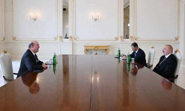 Azerbaijani president, Gulfstream Aerospace head discuss cooperation prospects
